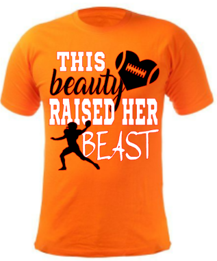 Football Mom T-Shirt #2 (1 Week Turn-Around Time)