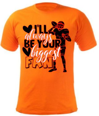 Football Mom T-Shirt #1 (1 Week Turn-Around Time)