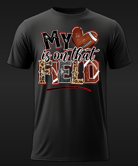 Football Mom T-Shirt #9 (1 Week Turn-Around Time)
