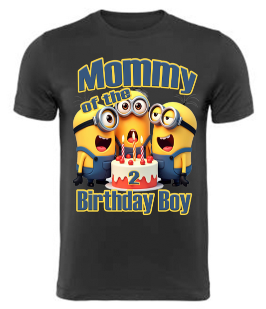 Family Birthday Colored T-Shirts *PICK YOUR THEME BELOW*