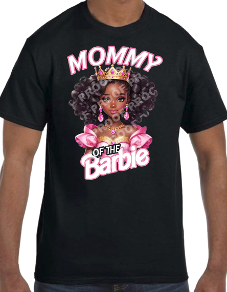 African Barbie Princess (Family Birthday T-Shirts)