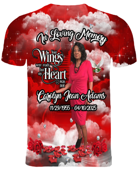 Custom Memorial T-Shirt Quote