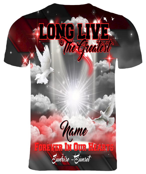 Custom Memorial T-Shirt Quote