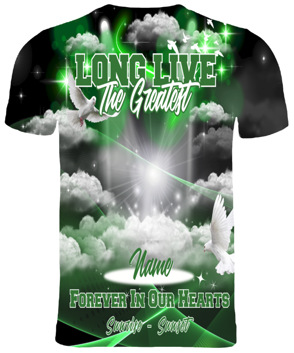 Custom Memorial T-Shirt Quote