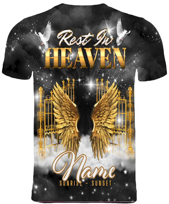 Custom Memorial T-Shirt Quote