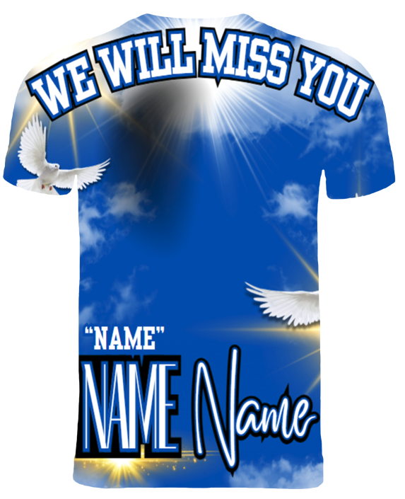 Custom Memorial T-Shirt Quote