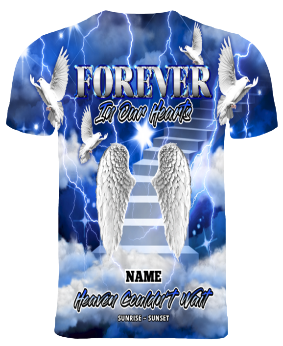 Custom Memorial T-Shirt Quote