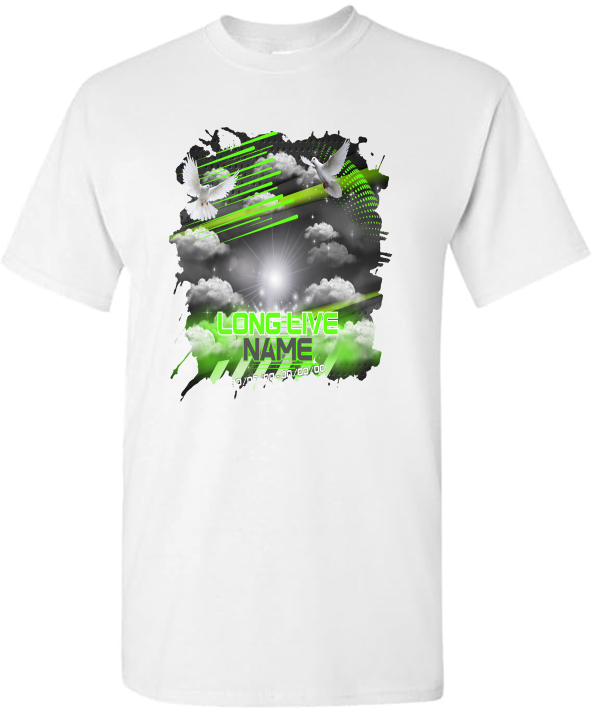 (Name) Memorial Center Print T-Shirt