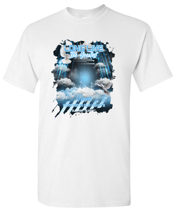 (Name) Memorial Center Print T-Shirt