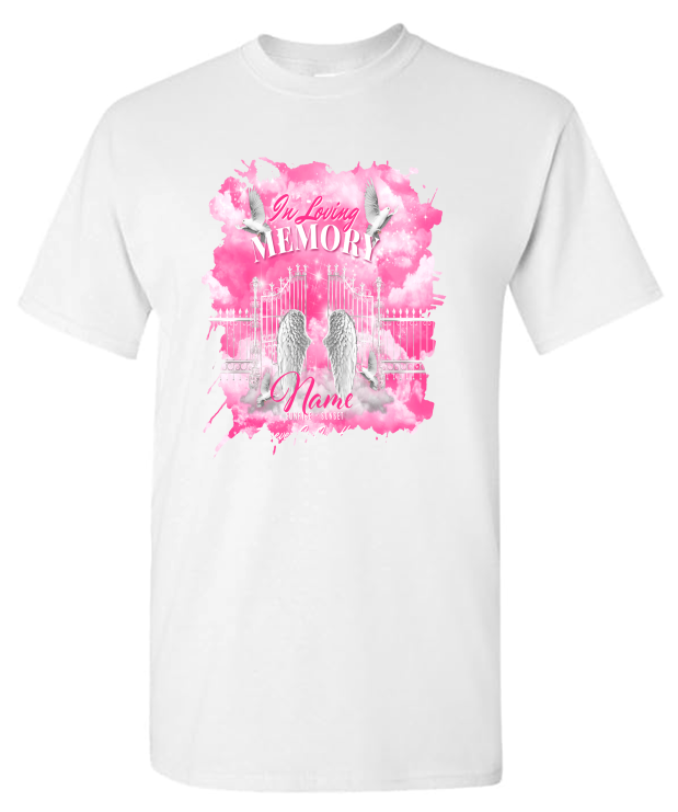 (Name) Memorial Center Print T-Shirt