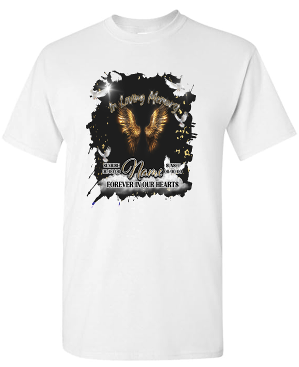 (Name) Memorial Center Print T-Shirt