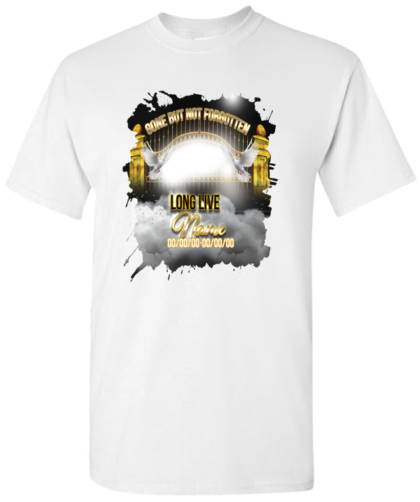 (Name) Memorial Center Print T-Shirt