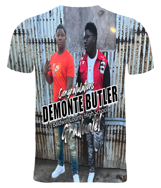 (Demonte Butler) Graduation 3D T-Shirt