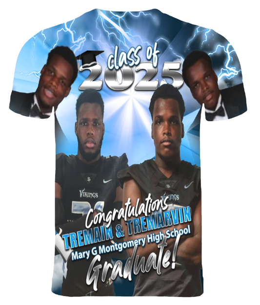 (Tremain & Tremarvin) Graduation 3D T-Shirt