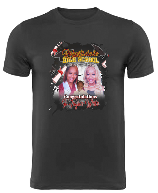 (Ja'Taysia White) Graduation Center Print T-Shirt