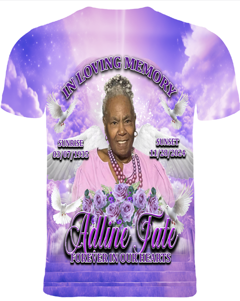 Custom Memorial T-Shirt Quote