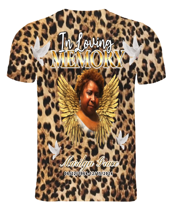 Custom Memorial T-Shirt Quote