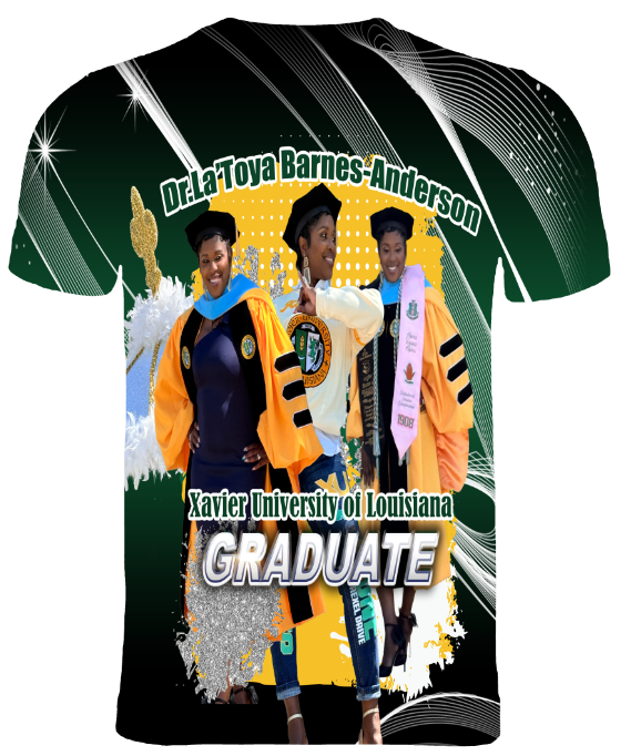 (Dr. La’Toya Barnes-Anderson) Graduation 3D T-Shirt
