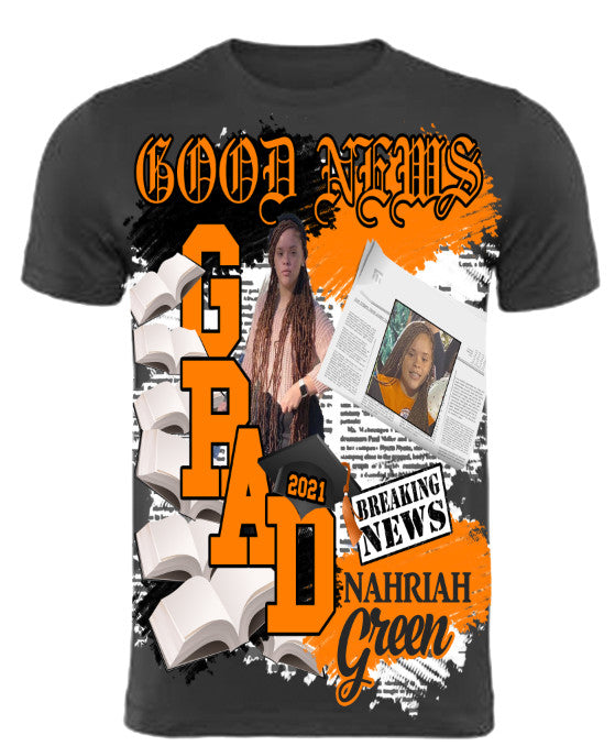 Custom Graduation T-Shirt Request