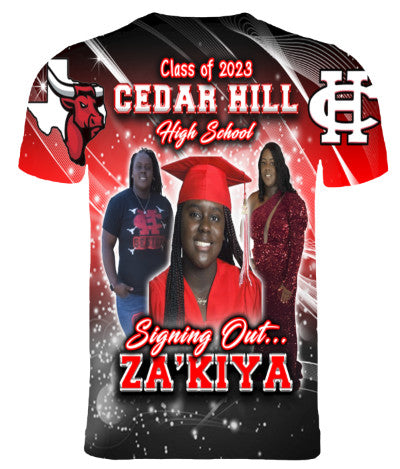 Custom Graduation T-Shirt Request