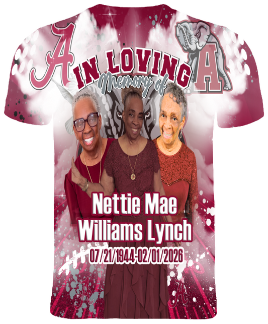 Custom Memorial T-Shirt Quote