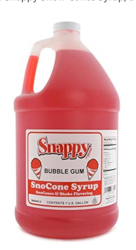 Sno Cone Syrup
