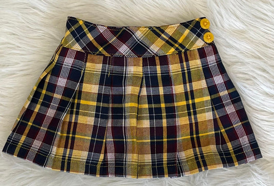 Toddler Plaid Skirt