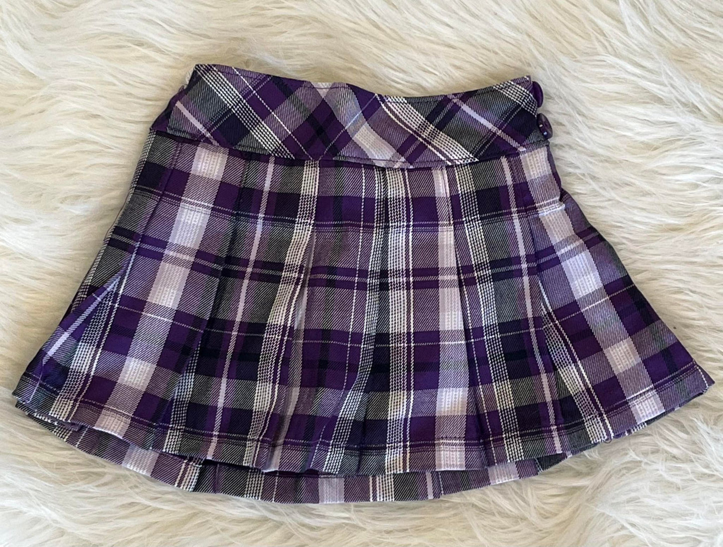 Toddler Plaid Skirt