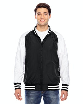 Black & White Varsity Jacket